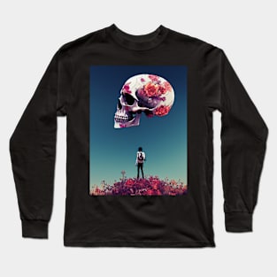 Mystical Skulls: Unveiling the Enigmatic Allure of Alternative Art Long Sleeve T-Shirt